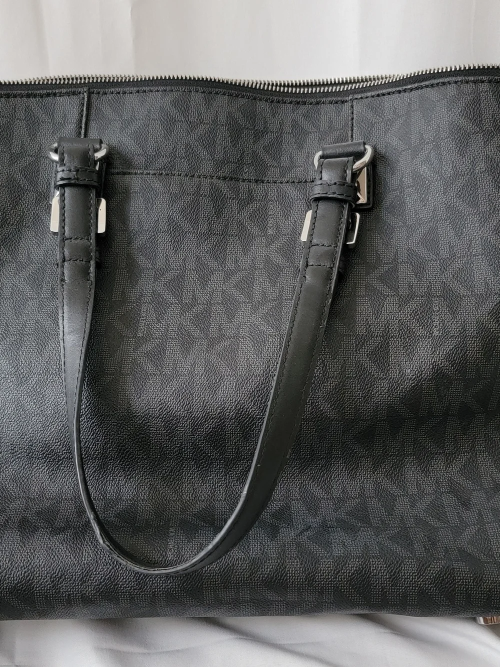 Michael Kors Black Signature Tote Bag